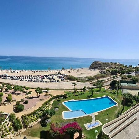 Top-Floor Beachfront Apartment With Parking, Pool, & Spacious Sea-View Balcony Villajoyosa Eksteriør bilde